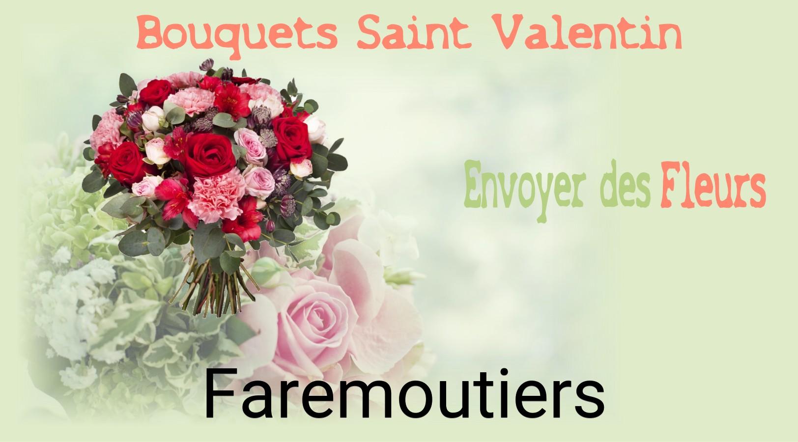 Roses de Saint-Valentin livrées à Faremoutiers